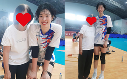 Dụi mắt 3 lần mới nhận ra Trần Thị Thanh Thuý - chủ công số 1 Việt Nam khi về nước săn "vàng" SEA Games 33