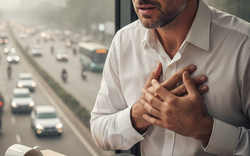 Giảm nguy cơ nhồi máu cơ tim nhờ… một chiếc khẩu trang?