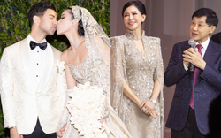 Lễ cưới của Tiên Nguyễn và chồng gốc Dubai: Cô dâu chú rể khoá môi ngọt ngào, tỷ phú Johnathan Hạnh Nguyễn phát biểu song ngữ!