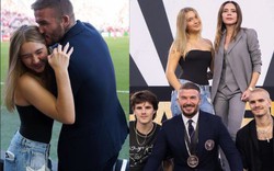 Bức ảnh gây sốt cõi mạng của David Beckham và con gái út Harper, tiểu thư tài phiệt càng lớn càng xinh đẹp