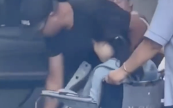 Gay cấn công an mở đường đưa sản phụ ở TPHCM đến bệnh viện