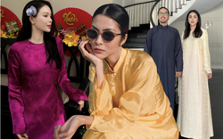 Đẳng cấp dâu hào môn: 4 tiêu chí chọn áo dài "bất di bất dịch" của chị em Hà Tăng - Linh Rin