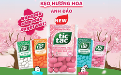 Tic Tac chào đón mùa xuân Nhật Bản cùng kẹo Tic Tac hoa anh đào phiên bản giới hạn