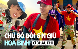 Chàng quân nhân mũ nồi xanh gìn giữ hòa bình ở châu Phi gây sốt MXH: Đừng gọi tôi là hậu duệ mặt trời, chúng tôi là bộ đội cụ Hồ thời đại mới!
