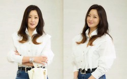 Xuất hiện vài giây, Kim Hee Sun khiến cả mạng xã hội phát sốt vì ánh nhìn chuẩn “dâu hào môn”