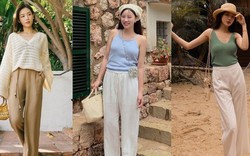 Quần ống rộng mặc đi du lịch là quá chuẩn: Chị em ghim ngay 10 công thức ai cũng có thể diện đẹp