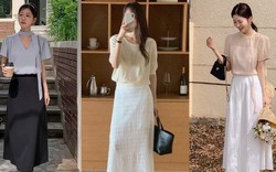 Dành cho nàng mê phong cách tối giản: Cứ mặc 4 mẫu chân váy basic này thì ở đâu cũng sành điệu