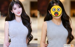 Đây là diện mạo thật của bạn gái hot girl Huỳnh Hiểu Minh trước khi "dao kéo" 40%?