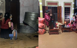Trắng đêm chạy lũ ở Hà Tĩnh: Người dân đội mưa gồng mình cứu lúa, hàng chục hecta nguy cơ mất trắng