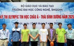 6/6 học sinh Việt giành huy chương Olympic Tin học châu Á Thái Bình Dương 2025