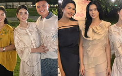 Doãn Hải My và Chu Thanh Huyền lộ diện giữa tin đồn "không thân thiết", thái độ của vợ Quang Hải mới gây chú ý