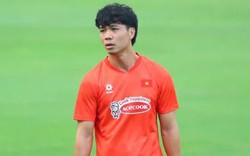 Vừa trở lại tuyển Việt Nam, Công Phượng chấn thương ngay buổi tập đầu tiên