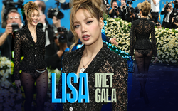 Lisa debut Met Gala: "Cháy" từng milimet, thoát kiếp bị chê nhạt so với hội chị em BLACKPINK nhờ chi tiết hở gây tranh cãi
