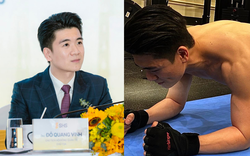 Thiếu gia nhà bầu Hiển khoe body vạm vỡ, vừa làm chủ tịch, vừa làm bố đơn thân mà visual vẫn đỉnh cỡ này