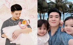 Thiếu gia Đỗ Quang Vinh nhà bầu Hiển công khai ảnh công chúa nhỏ đầy tháng, chủ tịch ACB vào nói đúng một điều