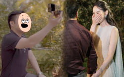 "Góc khuất" màn cầu hôn của thiếu gia có gia thế khủng với mỹ nhân 2k2: Mắc cỡ quá Hai ơi