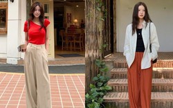 Trong số rất nhiều mẫu quần ống rộng, đây là 4 kiểu nhẹ mát nhất