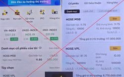 4 tỷ đồng đổi 7,77 tỷ ảo: Cú lừa đầu tư chứng khoán qua app giả mạo