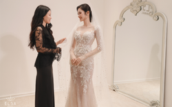Showroom váy cưới Elsa Bridal có gì đặc biệt mà khiến Hoa hậu Ý Nhi ghé thăm phải thử váy ngay?