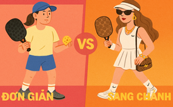 2 kiểu người đối lập trên sân pickleball: Team "liệu cơm gắp mắm" hay team "nhà có điều kiện"?