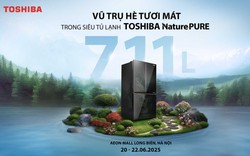Đổ bộ AEON Mall - khám phá “Vũ trụ hè tươi mát trong siêu tủ lạnh Toshiba NaturePURE 711L”