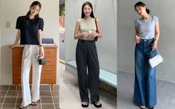5 mẫu áo đơn giản mà tuyệt đẹp để mặc với quần ống rộng, giúp chị em được đánh giá cao ở gu thời trang