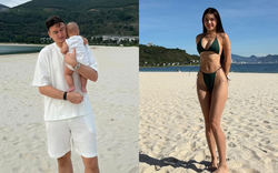 Yến Xuân "đốt mắt" với loạt ảnh bikini bốc lửa bên Văn Lâm, đúng chuẩn mẹ bỉm sữa sexy nhất làng WAGs Việt