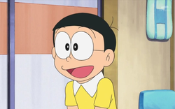 Thêm "hint" cho thấy Nobita là thiên tài ẩn giật, nhiều sinh viên tốt nghiệp trường top ra đời cũng phải bái cậu làm sư phụ