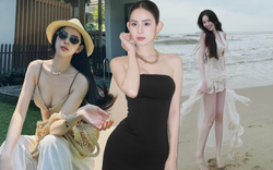 Mỹ nhân 2k2 bước vào hào môn đang gây sốt: Body siêu thực với đôi "kiếm Nhật" thon dài