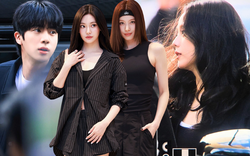 Dàn cực phẩm 1% Kpop đồng loạt diện đồ đen: Jisoo BLACKPINK và Jin BTS như nam nữ chính phim tài phiệt