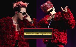 G-Dragon chính thức huỷ concert tại Thái Lan, gây ảnh hưởng lớn đến concert Việt Nam cuối năm nay