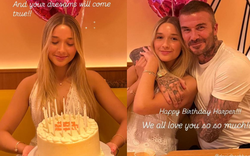 Victoria tung ảnh mới toanh Harper Beckham trong vòng tay bố đón tuổi 14, visual "tiểu thư tài phiệt" sang - xịn gây sốt