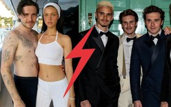 Cư dân mạng phát hiện 2 em trai đã “block” vợ chồng anh cả Brooklyn Beckham