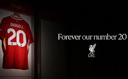 Liverpool "treo" vĩnh viễn số áo của Diogo Jota