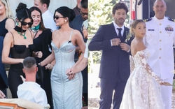 Chị em Kendall - Kylie Jenner "đi cửa sau" để tham dự đám cưới tỷ phú, đến việc của người nhà thì lặn mất tăm?
