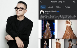 Nhà thiết kế Công Trí có động thái lạ khi trở lại mạng xã hội