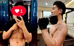 Thiếu gia nhà bầu Hiển vừa là sếp lớn, vừa làm bố đơn thân vẫn tranh thủ độ cơ bắp cuồn cuộn gây sốt
