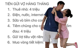 Bức ảnh "gửi vợ tiền tiêu vặt của vợ" khiến dân mạng ghen đỏ mắt
