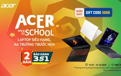 Acer Việt Nam ra mắt chương trình ưu đãi Back To School 2025: Laptop Siêu Hạng - Ra Trường Trước Hẹn