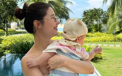 Phu nhân hào môn Vbiz bất ngờ công khai con trai đầu lòng