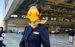 Tìm đâu được nữ tiếp viên hàng không đẹp cỡ này: Visual mướt mượt ngắm khó rời mắt, netizen rần rần thả tim không kịp