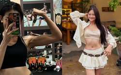 Mỹ nhân phim giờ vàng VTV “flex” cơ bắp săn chắc trên sàn boxing, nhìn xuống vòng 2 phẳng lì mới choáng