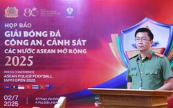 Khởi tranh Giải bóng đá Công an, Cảnh sát các nước ASEAN mở rộng 2025