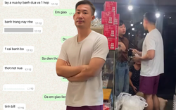 Chủ tiệm bánh bò "phốt" diễn viên Trọng Nhân: Nếu lỡ giao khi khách chưa chốt thì em hoàn đơn liền, sao lại tắt máy?
