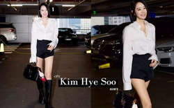 Kim Hye Soo U60 mà body vẫn đỉnh khi diện quần ngắn khoe chân thon dài: Bí quyết giữ dáng gây sốt mạng xã hội!