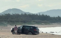 Người đàn ông lái xe xuống bãi biển Đắk Lắk bị phạt 5 triệu đồng