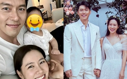 Rò rỉ ảnh hiếm "1 nhà 3 người" của Son Ye Jin - Hyun Bin, quý tử cũng chính thức lộ diện?