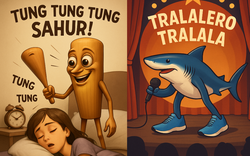 Lirilì Larilà bán trà xương rồng đắt khách: Loạt nghề nghiệp mới của vũ trụ Brainrot khi sang Việt Nam nghỉ hè