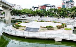 Diện mạo khang trang, hiện đại của hồ Hoàng Cầu sau một năm cải tạo