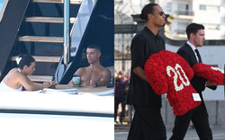 "Tóm gọn" Ronaldo cùng bạn gái sexy trên du thuyền, không đến dự tang lễ Diogo Jota, dân mạng tranh cãi kịch liệt